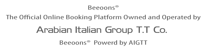 Beeoons - The Official Online Booking Platform Owned and Operated by Arabian Italian Group T.T Co. - Powered by AIGTT
